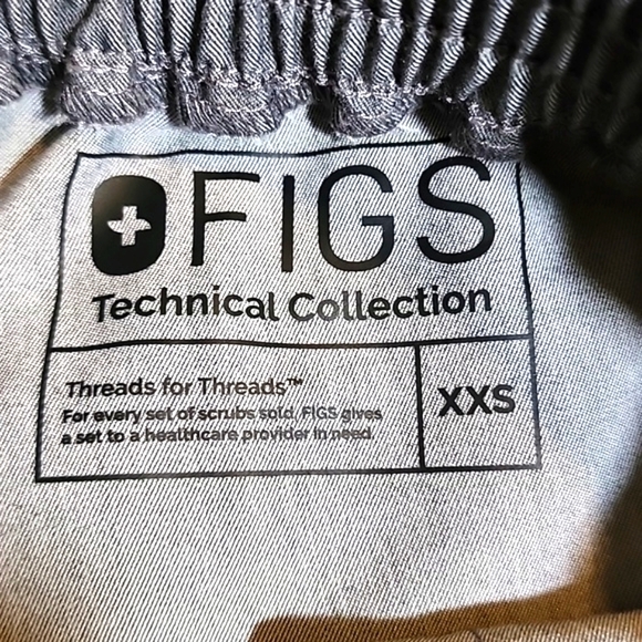 Figs scrub pants with draw string size XXS - Picture 3 of 5